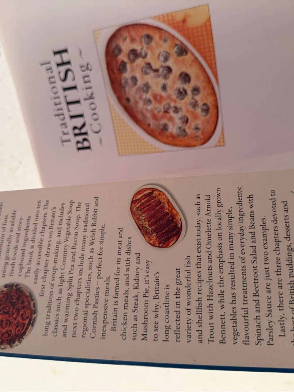 Traditional British Cooking Cookbook - Blue Cover - Picture 5 of 6